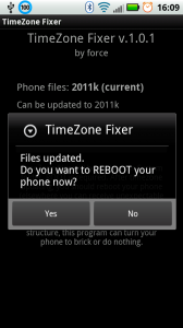 Приложение TimeZone Fixer для настройки часовых поясов